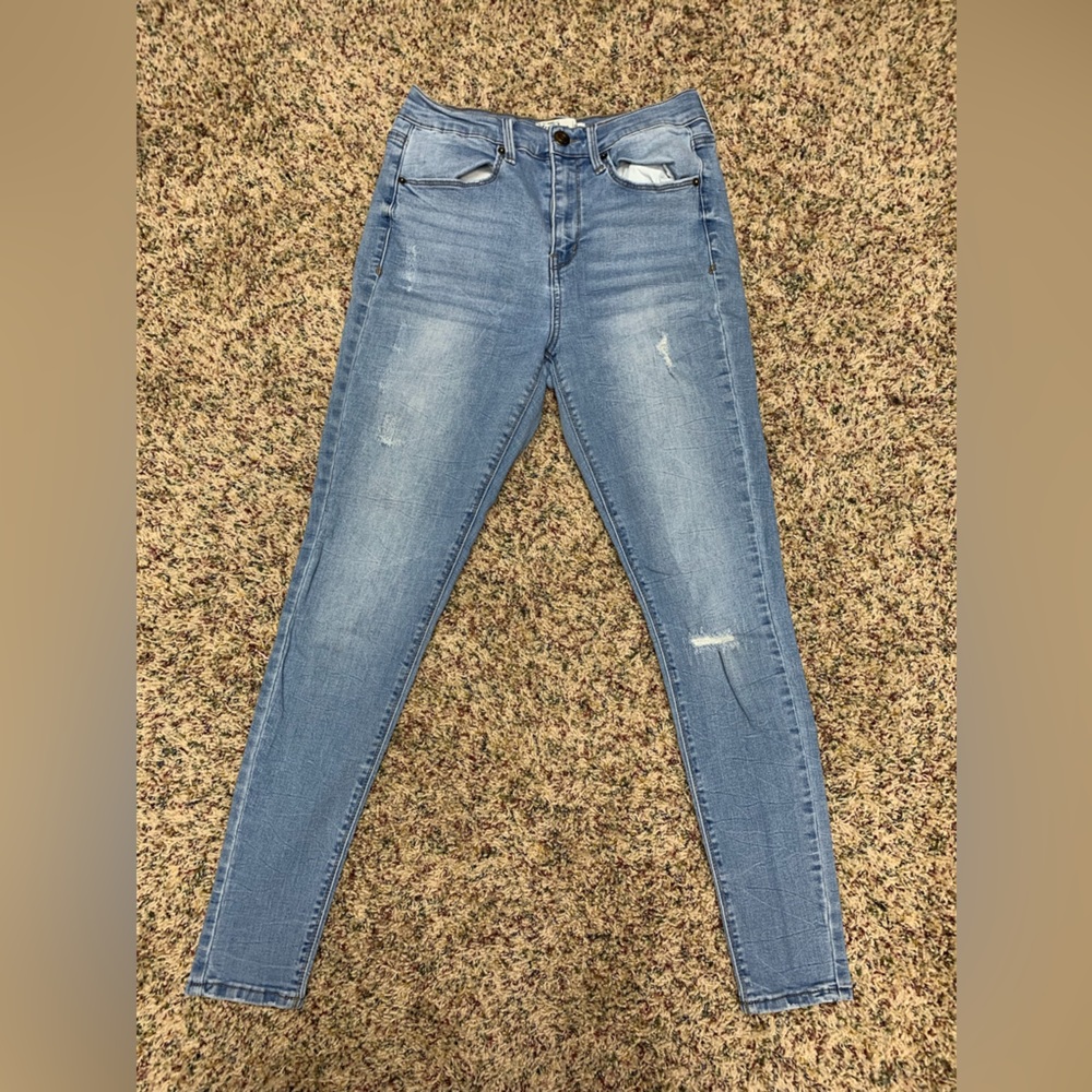 MUDD flx stretch high-rise jeggins (9)